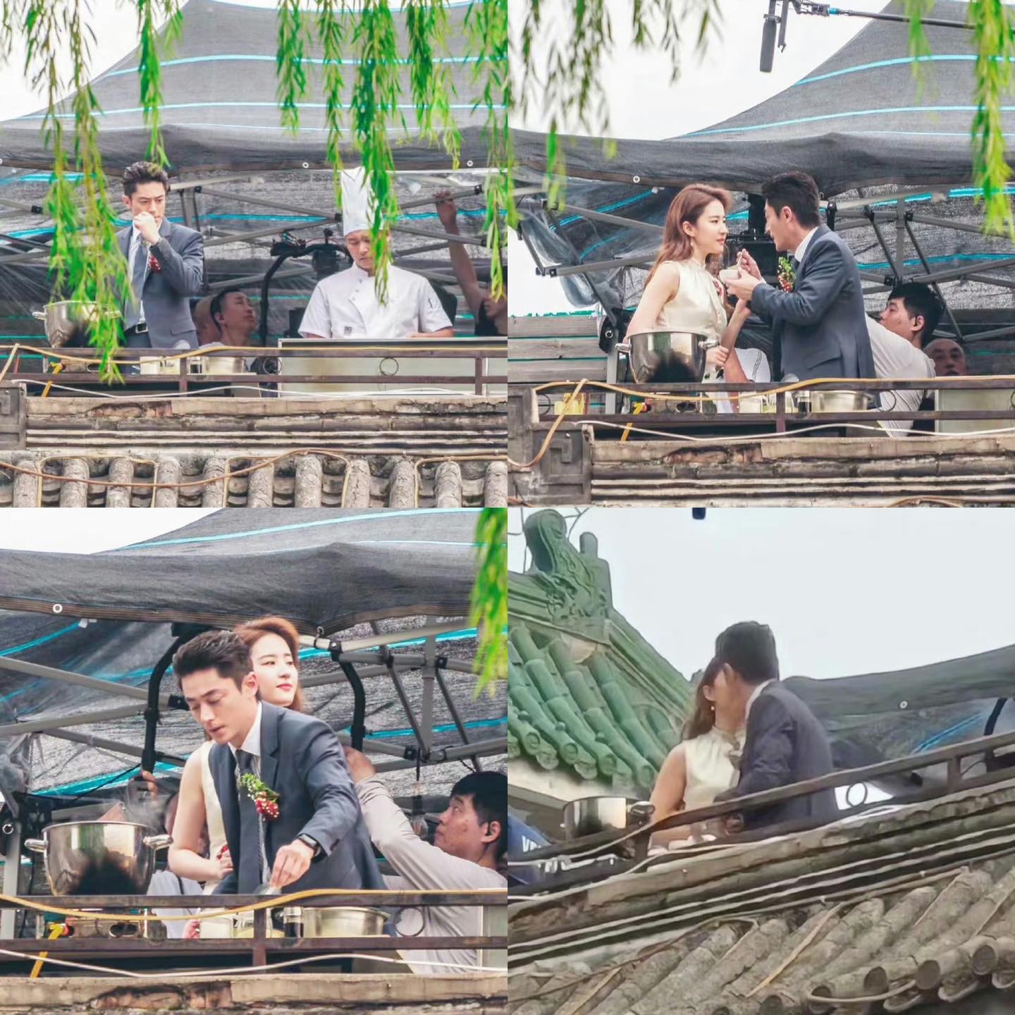 Tạo hình của Lưu Diệc Phi và Hoắc Kiến Hoa trên phim trường 'Câu Chuyện Hoa Hồng' nhận được sự quan tâm lớn của cư dân mạng. Visual của cả hai nhận được phản hồi tích cực, sự trở lại màn ảnh của Hoắc Kiến Hoa sau thời gian dài 'ở ẩn' cũng khiến netizen hào hứng. Cảnh hôn của cả hai hiện đang gây bão khắp MXH