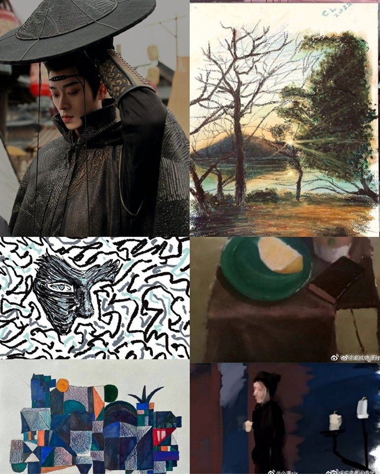 Nam diễn viên Thừa Lỗi được biết đến với vai diễn Cung Thượng Giác trong bộ phim đang hot 'Vân Chi Vũ' khiến dân tình trầm trồ với khả năng hội họa cực đỉnh. Không chỉ vẽ dẹp, Thừa Lỗi còn rất đa tài khi biết chơi ghita, piano