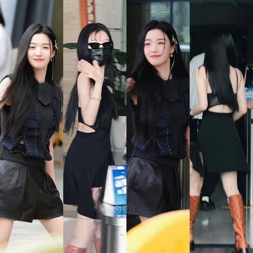 Hai mỹ nhân Ngu Thư Hân - Lư Dục Hiểu của 'Vân Chi Vũ' khoe sắc vóc xinh đẹp 'mười phân vẹn mười' khi ghi hình 'Xin Chào Thứ Bảy'