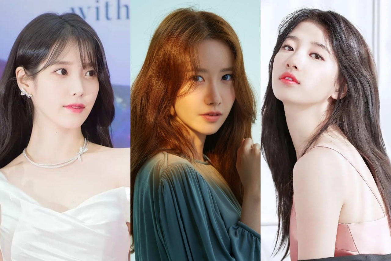 YoonA, IU và Suzy là 3 idol diễn viên được bình chọn nhiều nhất.