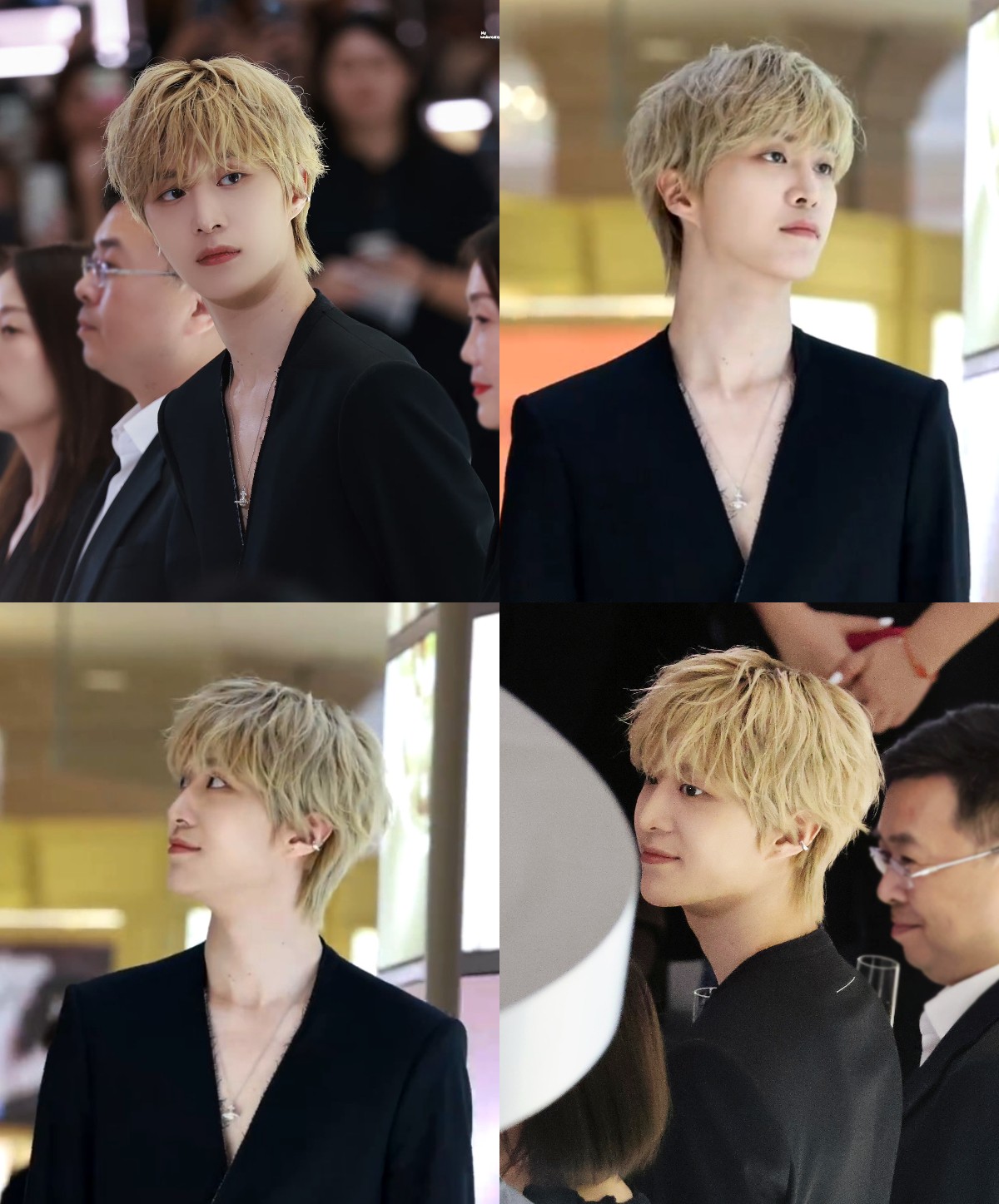 Phạm Thừa Thừa đẹp trai như hoàng tử với mái tóc vàng nổi bật trong sự kiện của thương hiệu The Whoo tại Thượng Hải