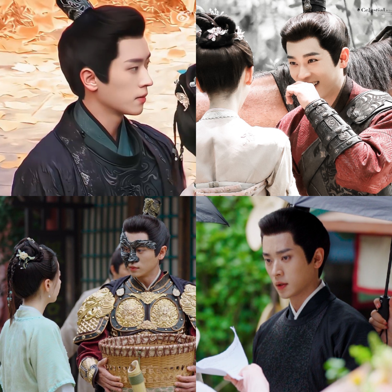 Thừa Lỗi gây chú ý với tạo hình mới trên phim trường 'Nhan Tâm Ký'