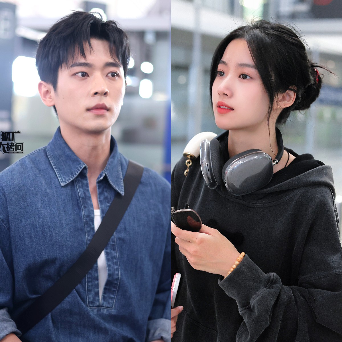 Cặp đôi phụ của 'Vân Chi Vũ' Thừa Lôi và Lư Dục Hiểu tại sân bay khởi hành đến Macao chụp ảnh cho tạp chí Bazaar. Hiện tại, trên BXH siêu thoại couple Weibo, Dạ Sắc Thượng Thiển đã cán mốc 1 tỷ lượt đọc. Dù là cặp đôi phụ nhưng nhờ chemistry đỉnh cao, Thừa Lôi và Lư Dục Hiểu sở hữu một lượng fan couple vô cùng đông đảo.