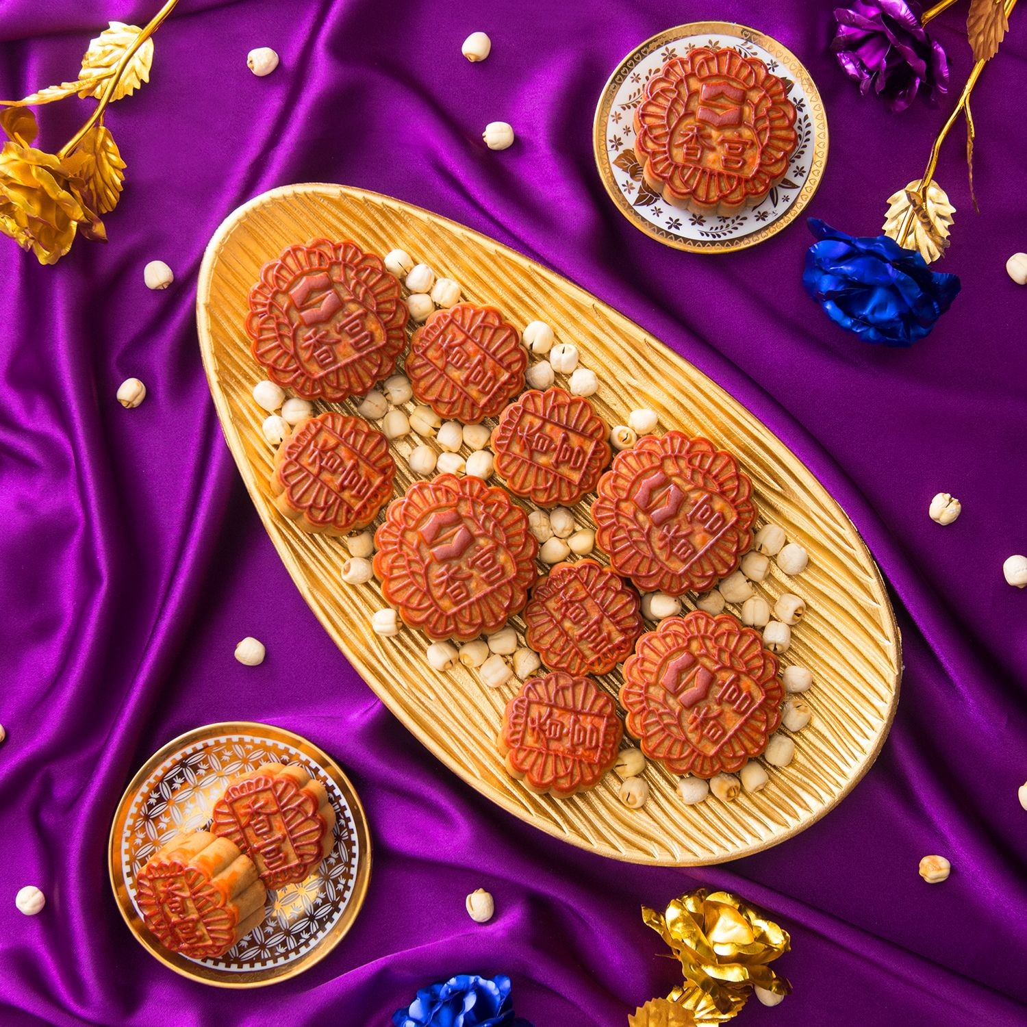 Người Philippines cũng có thói quen thưởng thức bánh trung thu giống Việt Nam. Ảnh: internet