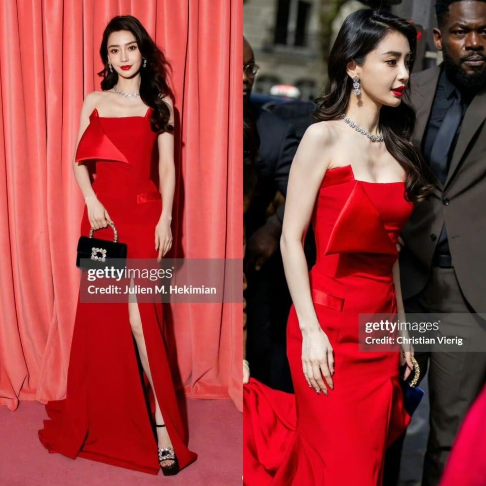 Angela Baby dưới ống kính của Getty Images hoàn hảo không tì vết. Dàn hoa 85 xuất hiện tại Paris được nhận định là 'chặt đẹp' đàn em lứa sau 95.