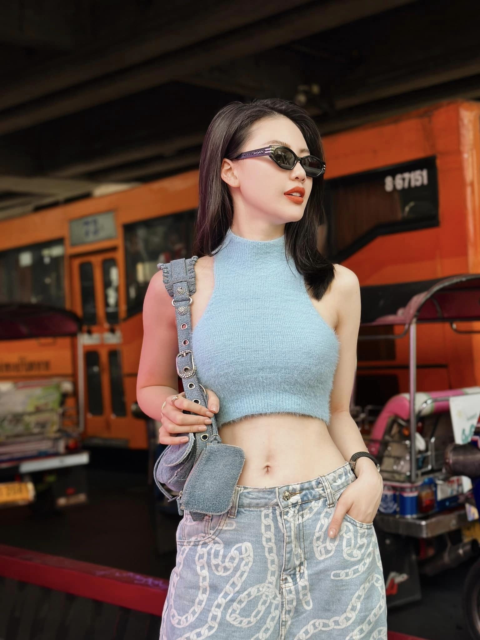 Cận cảnh nhan sắc đời thường xinh như thiên thần của Miss Universe Vietnam 2023 Bùi Quỳnh Hoa - Ảnh 1