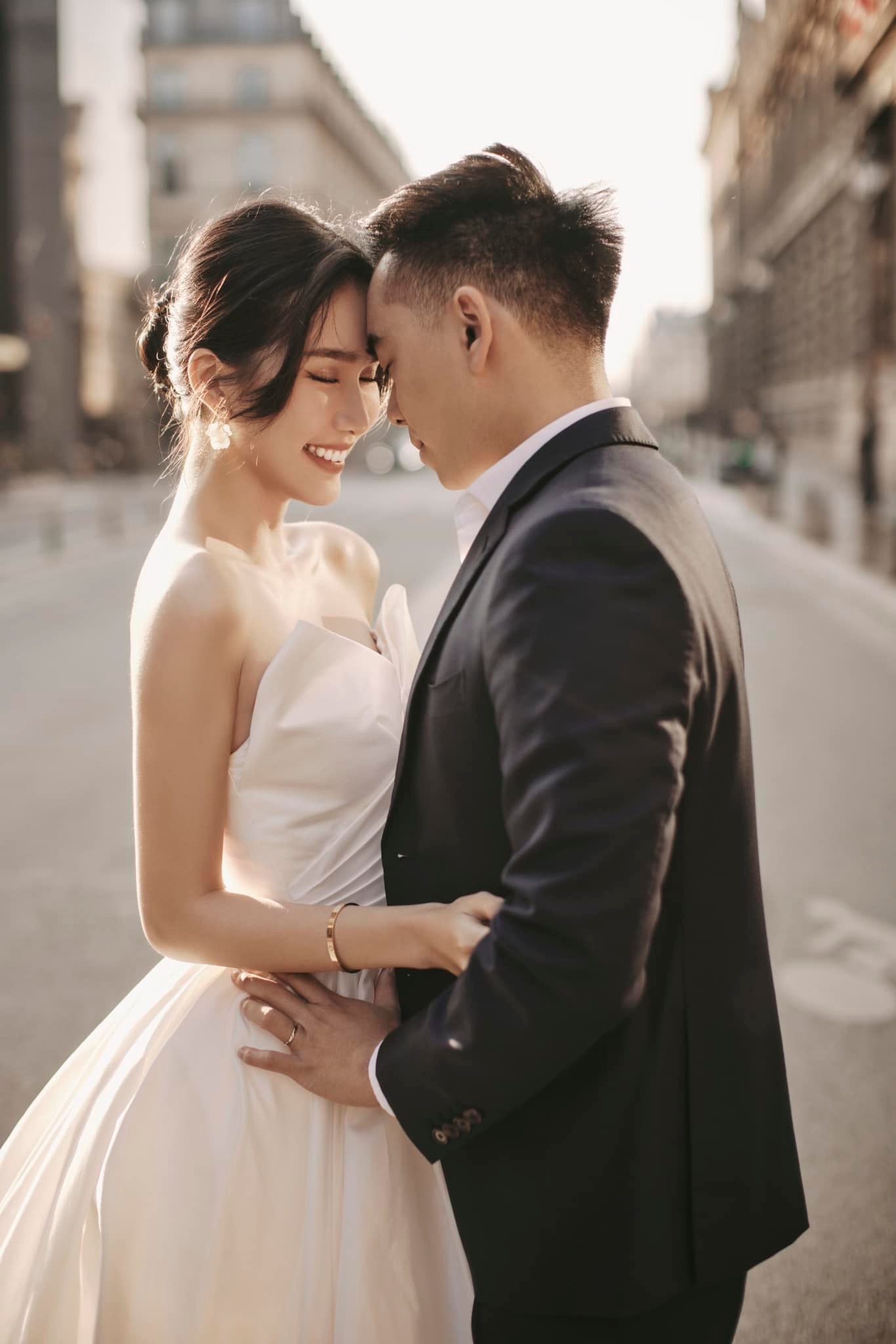 Phương Anh và ông xã Đức Hồ chính thức làm đám cưới vào tháng 9 vừa qua