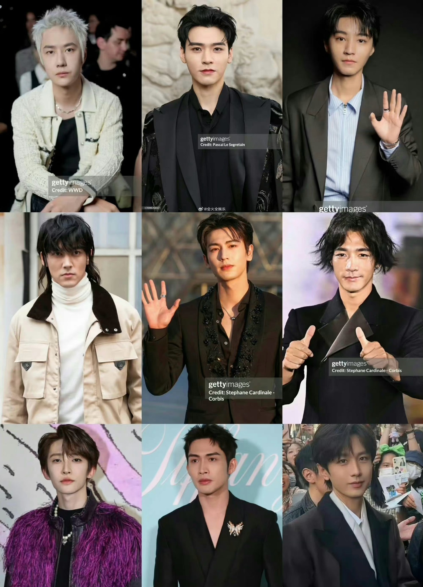 Blogger tổng hợp ảnh chưa qua chỉnh sửa của các nam nghệ sĩ khi tham dự các sự kiện trong khuôn khổ Tuần lễ thời trang: Vương Nhất Bác, Cung Tuấn, Vương Tuấn Khải, Trần Mục Trì, Trương Lăng Hách, Thử Sa, Lưu Vũ, Trương Bân Bân, Thành Nghị.