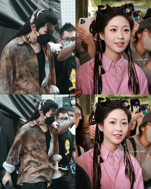 Tạo hình đầu tiên của Đặng Vi và Hướng Hàm Chi trong bộ phim 'Tiên đài hữu thụ'