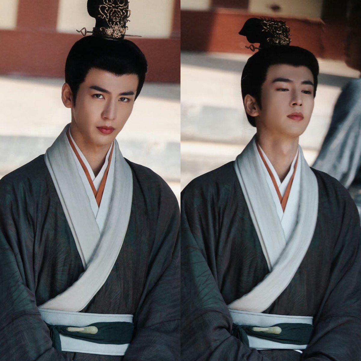 Hình ảnh mới của Trương Lăng Hách trên phim trường 'Độ Hoa Niên'.