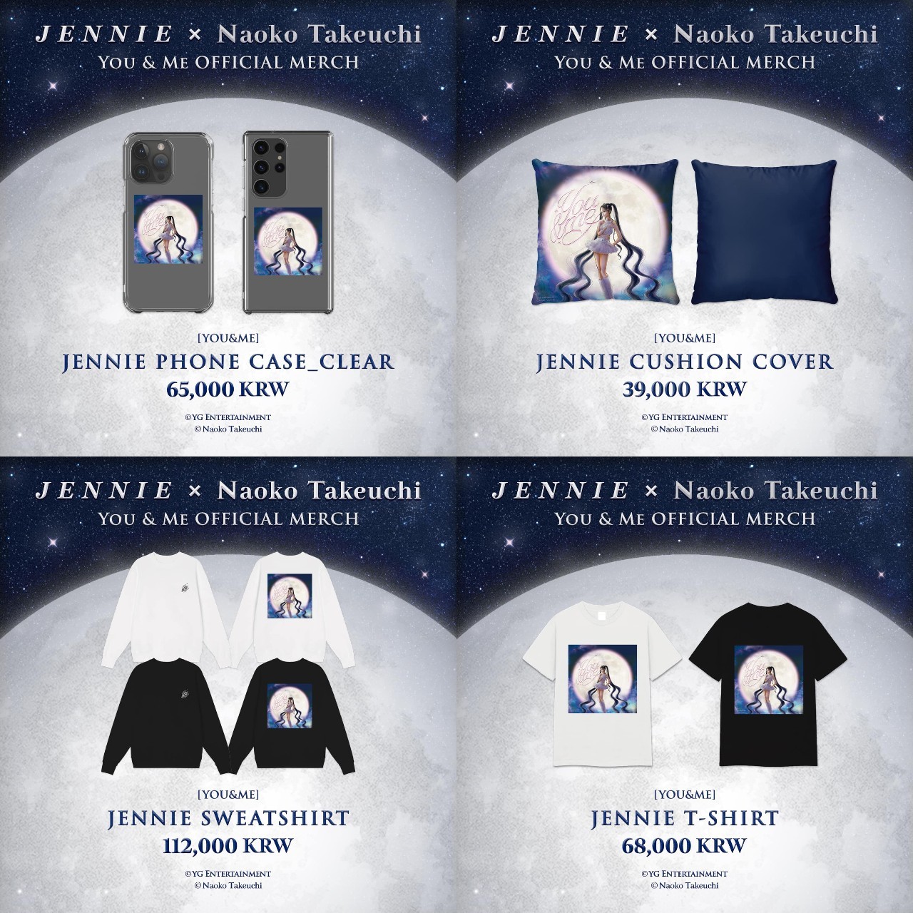 Các vật phẩm bán kèm đĩa đơn. Theo người hâm mộ, YG quá lười biếng khi chỉ lấy tranh dán lên sản phẩm