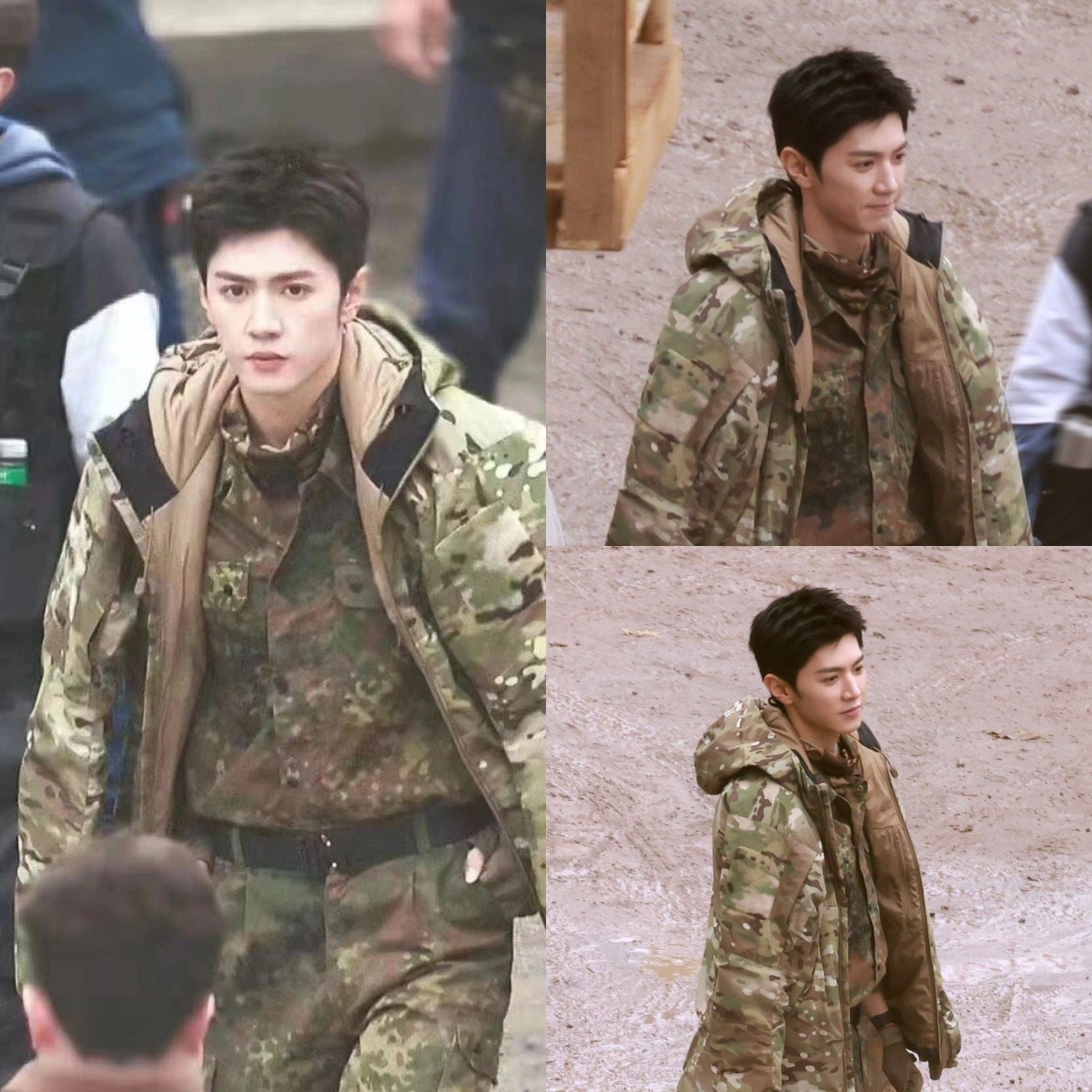 Trần Triết Viễn trên phim trường 'Cây Ô Liu Màu Trắng'.