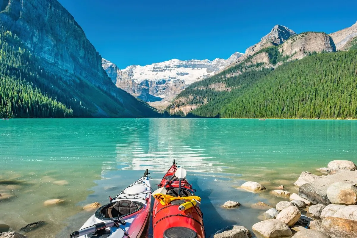 Toàn cảnh Hồ Peyto ở Công viên Quốc gia Banff ở Alberta, Canada vào ngày 13 tháng 10 năm 2022. Ảnh:Alan Dyer / VW Pics / Universal Images Group / Getty Images