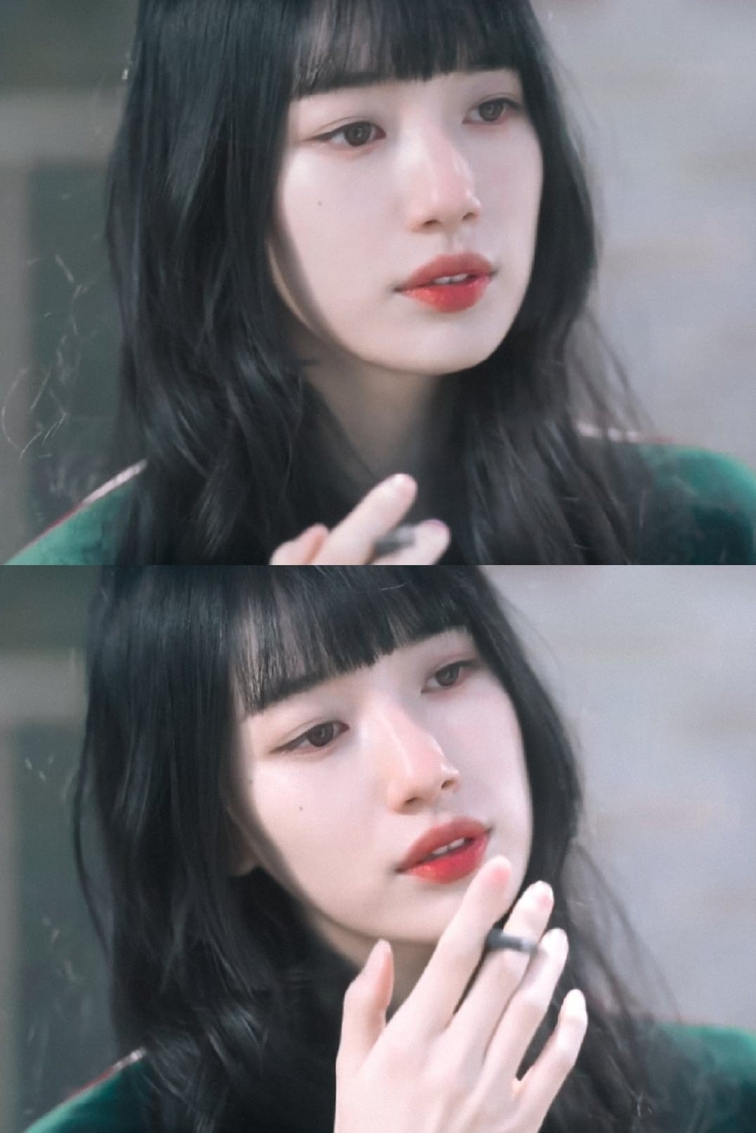 Khoảnh khắc 'nhả khói' cực nghệ của cô nàng khiến netizen phát cuồng