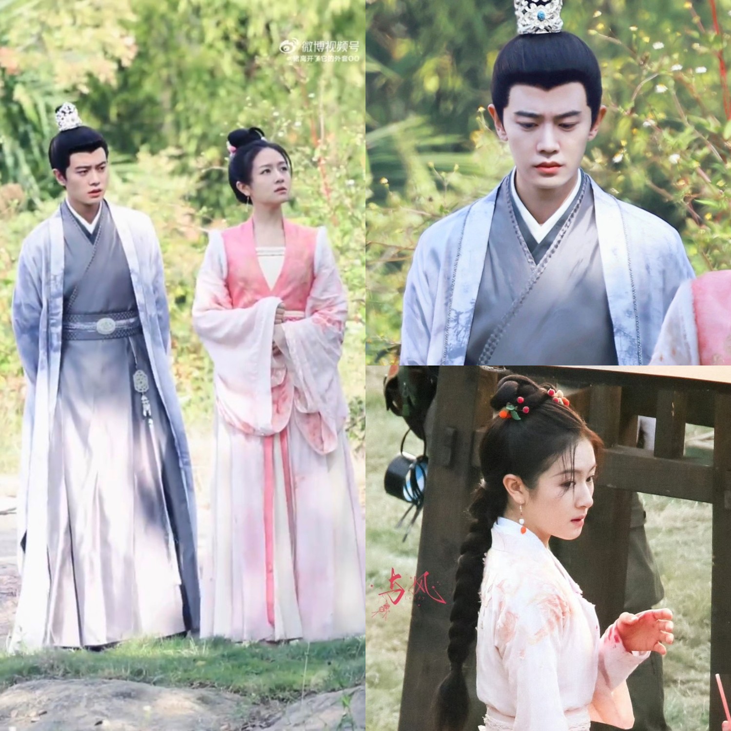 Nhậm Gia Luân và Lý Lan Địch trong một cảnh quay của phim 'Lưu Thủy Điều Điều'.