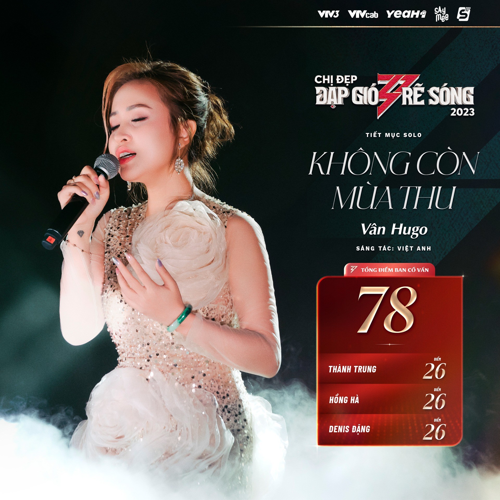 Tổng kết bảng điểm 14 tiết mục solo trong 'Chị Đẹp Đạp Gió Rẽ Sóng' tập 2 - Ảnh 3