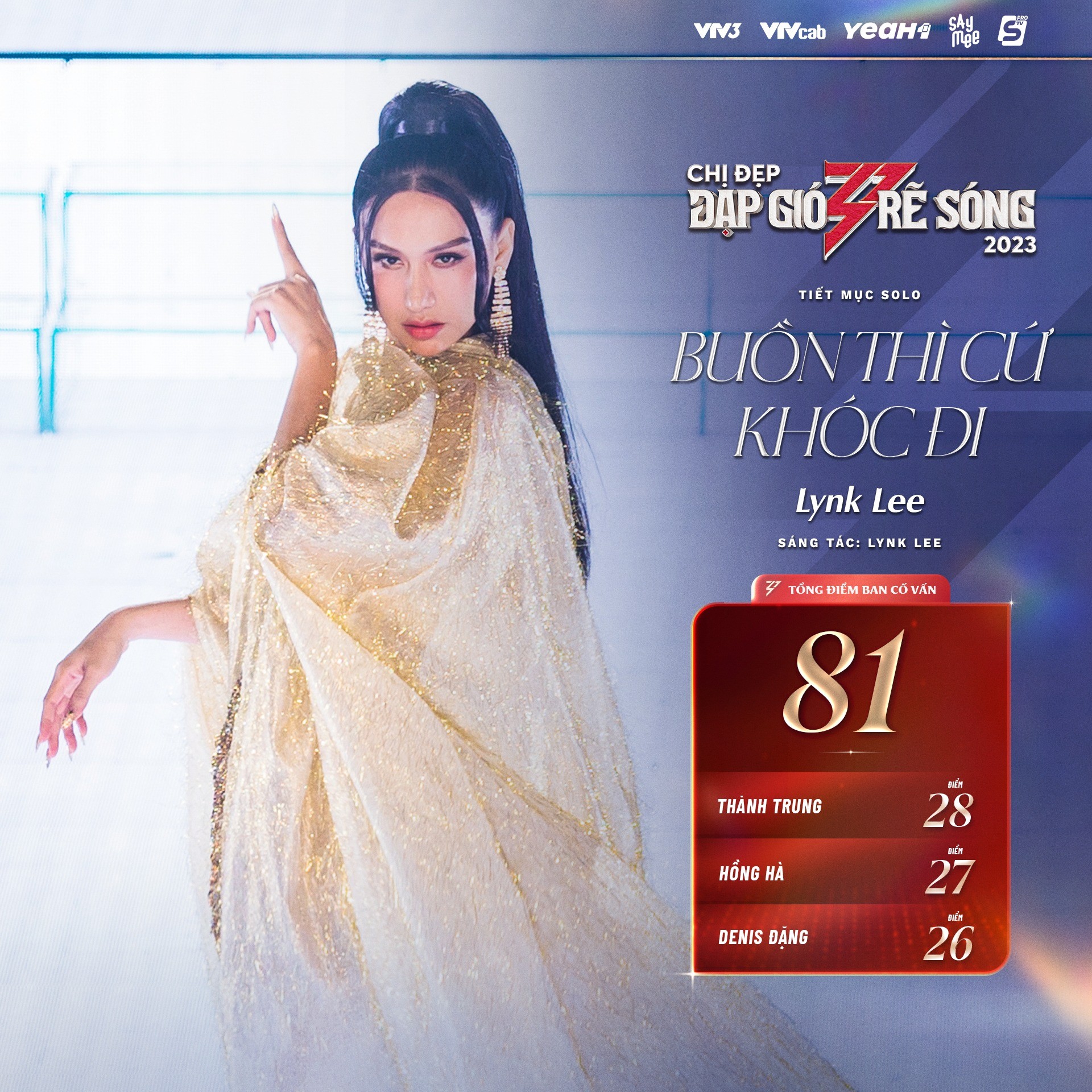 Tổng kết bảng điểm 14 tiết mục solo trong 'Chị Đẹp Đạp Gió Rẽ Sóng' tập 2 - Ảnh 10
