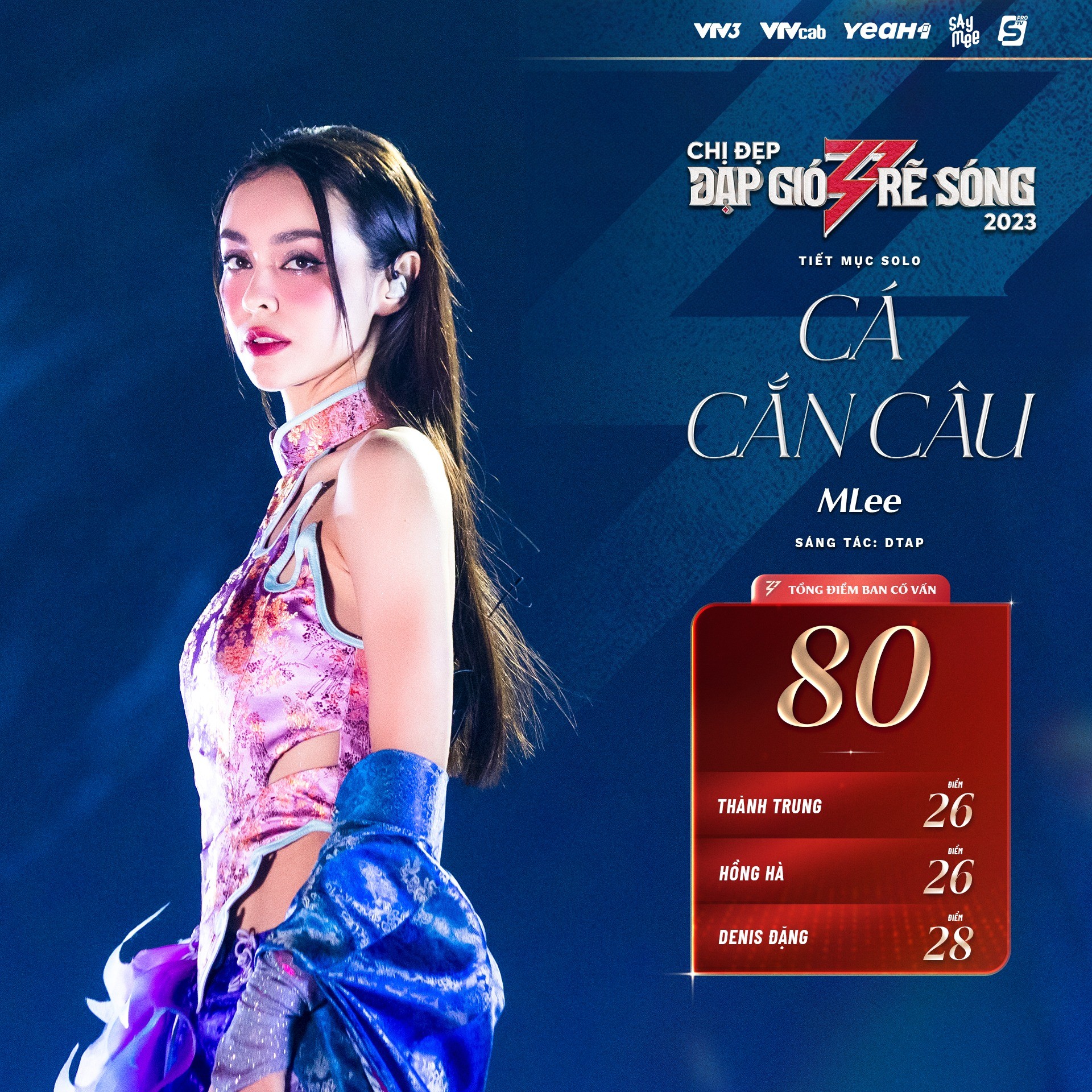 Tổng kết bảng điểm 14 tiết mục solo trong 'Chị Đẹp Đạp Gió Rẽ Sóng' tập 2 - Ảnh 12