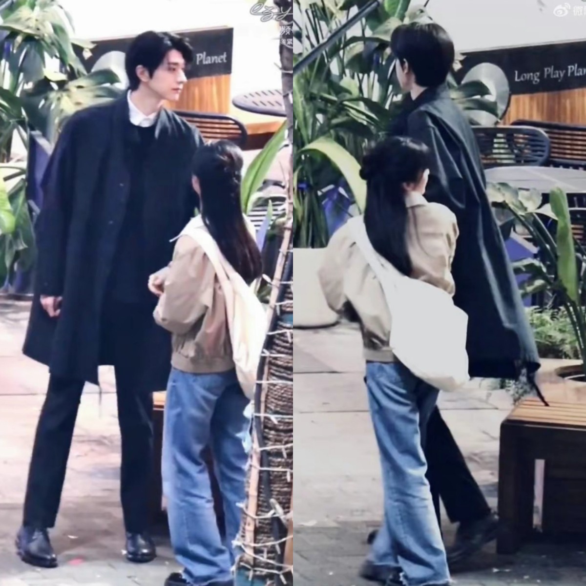 Chênh lệch chiều cao 30cm khiến Lâm Nhất hóa thành người khổng lồ khi đứng cạnh bạn diễn Thẩm Nguyệt trong bộ phim Thất Tiếu khiến dân tình thích thú