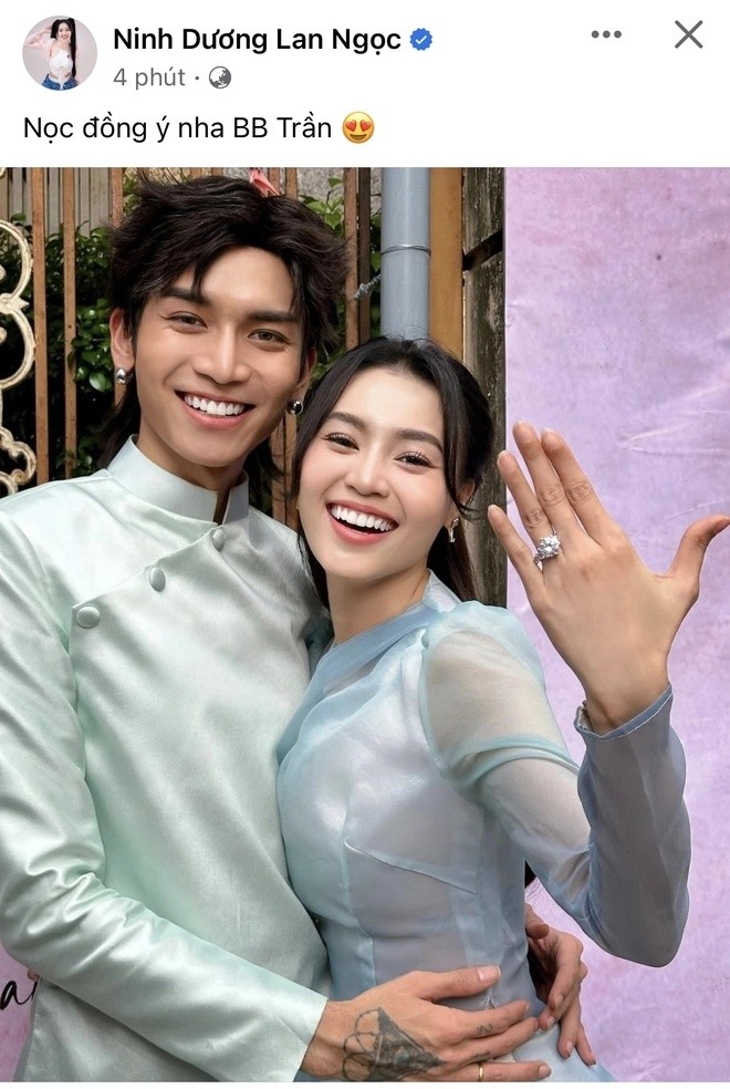 Ninh Dương Lan Ngọc - BB Trần tuyên bố làm đám cưới vào cuối năm Ninh Dương Lan Ngọc - BB Trần tuyên bố làm đám cưới vào cuối năm