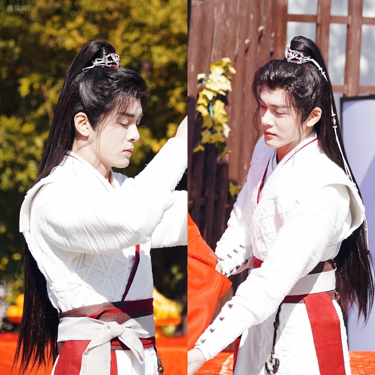 Tăng Thuấn Hi tại buổi khai máy phim 'Thất Dạ Tuyết' đóng cùng Lý Thấm.