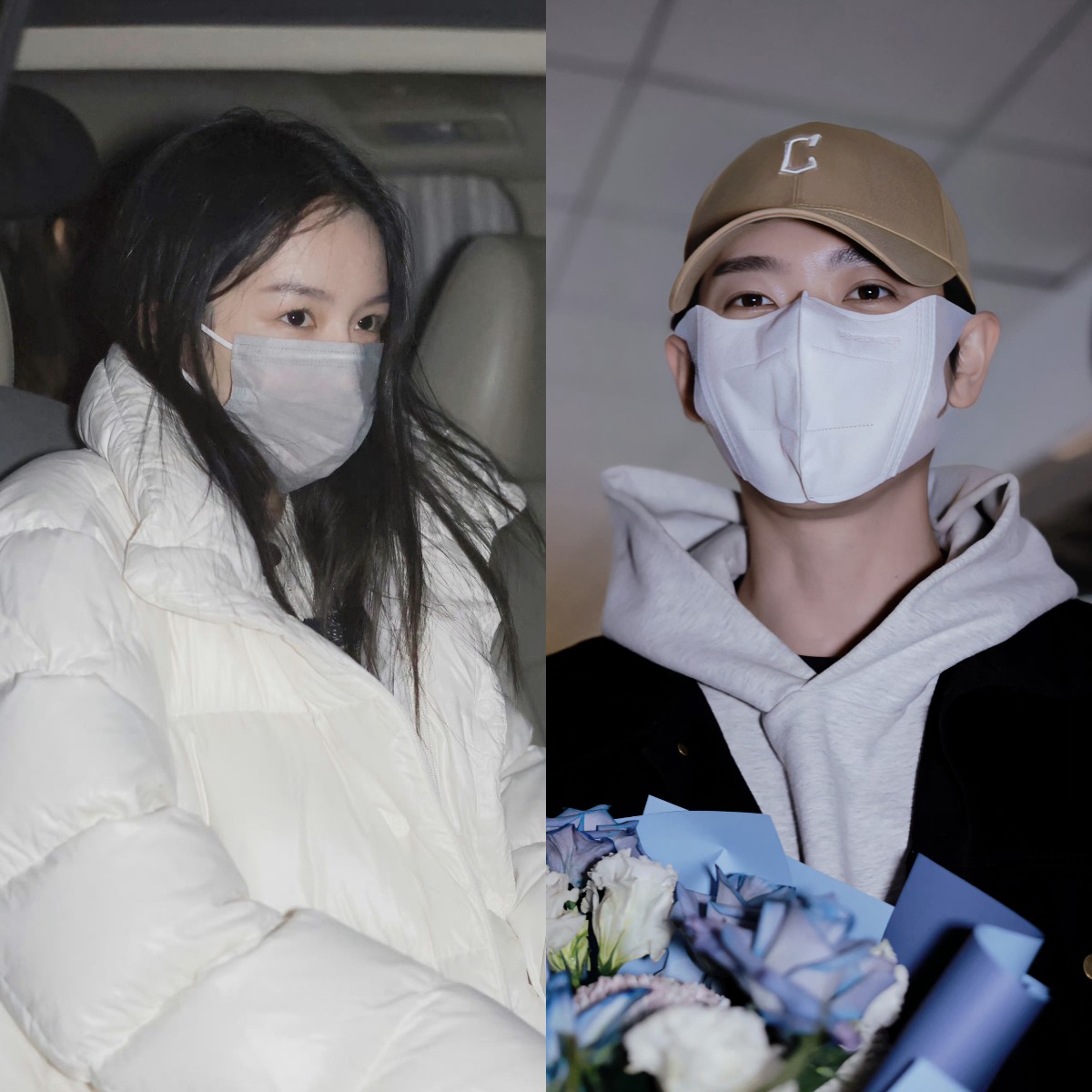 Châu Dã và Thừa Lỗi sau buổi đọc kịch bản phim 'Cẩm Nguyệt Như Ca' (chuyển thể từ tiểu thuyết 'Nữ Tướng Tinh').