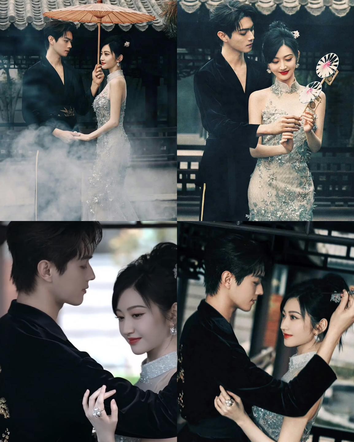 Hứa Khải và Cảnh Điềm khoe visual đỉnh cao trong ảnh tuyên truyền phim mới 'Lạc Du Nguyên'.