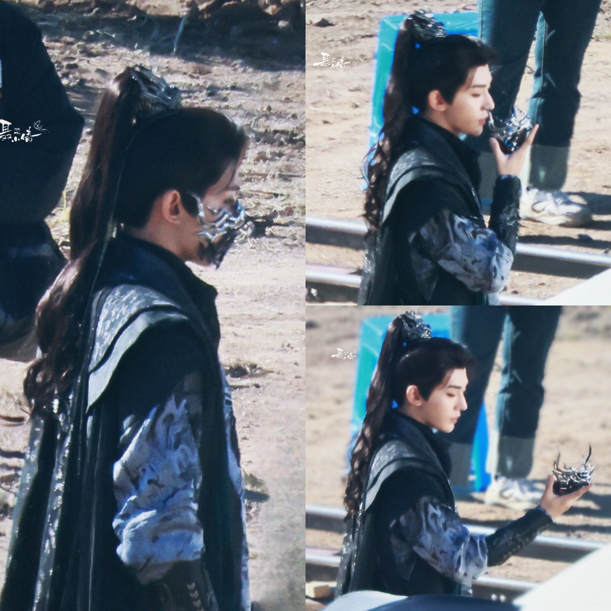 Đặng Vi trên phim trường 'Tiên Đài Hữu Thụ'.