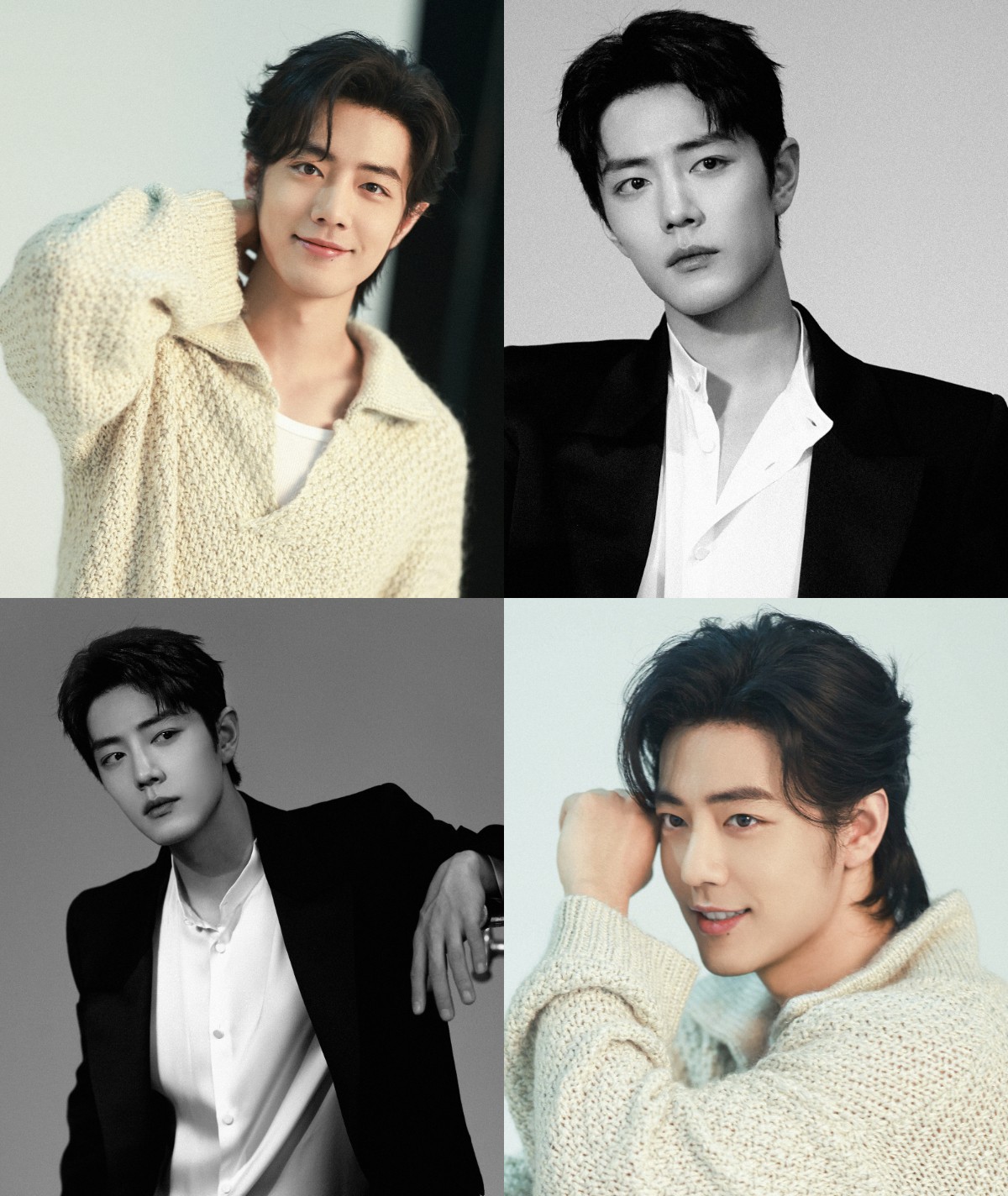 Tiêu Chiến tung loạt ảnh nam thần nhân dịp cán mốc 10 triệu lượt theo dõi trên Weibo.