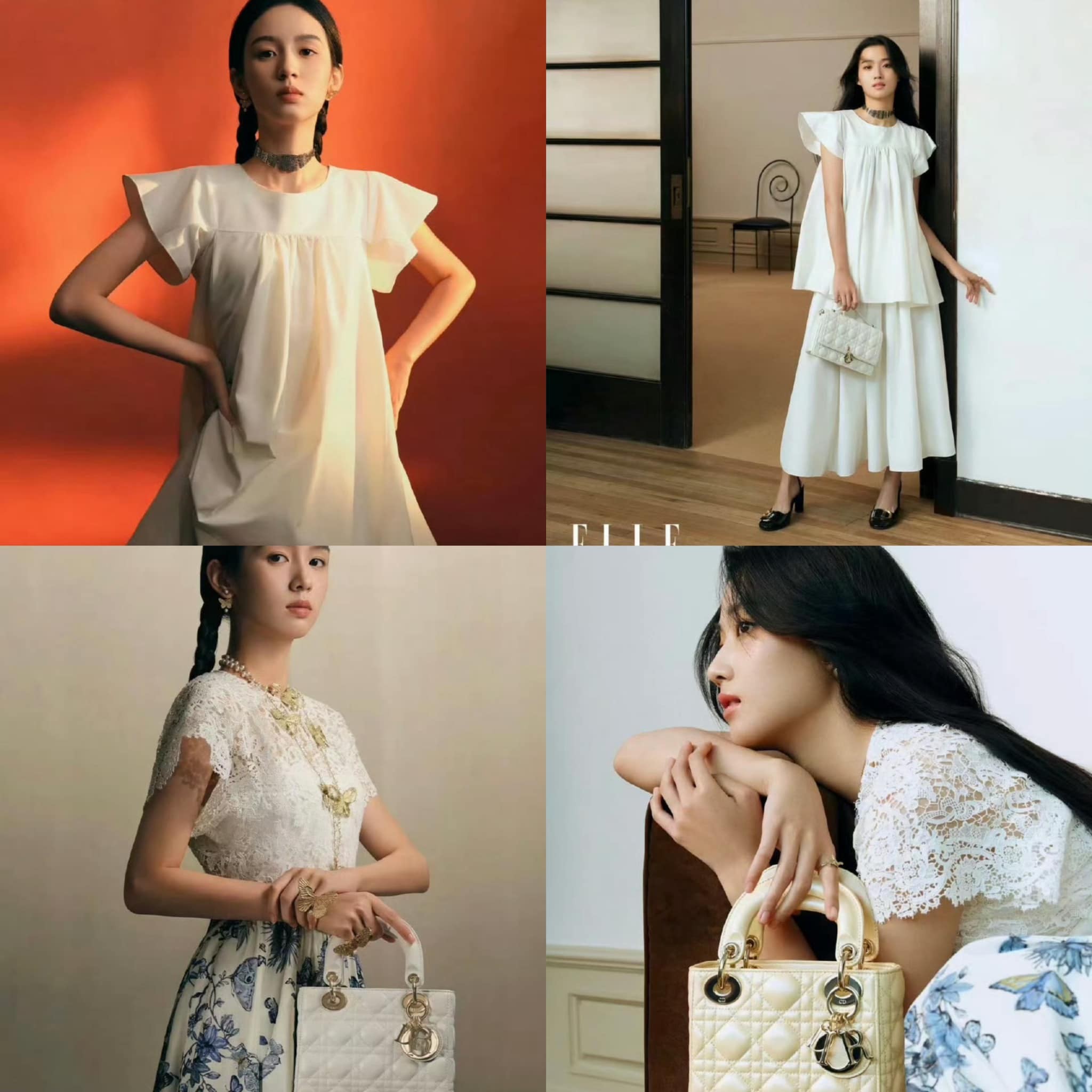 Châu Dã và Lư Dục Hiểu đụng hàng trang phục quảng bá cho Dior khiến netizen được dịp đặt lên bàn cân so sánh