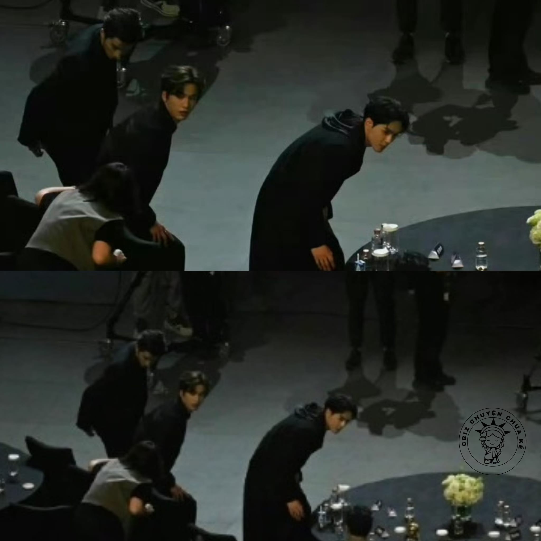 Trương Lăng Hách, Tăng Thuấn Hy, Vương Tinh Việt lên hotsearch vì biểu cảm và hành động hài hước khi tránh camera tại Đêm hội iQiyi