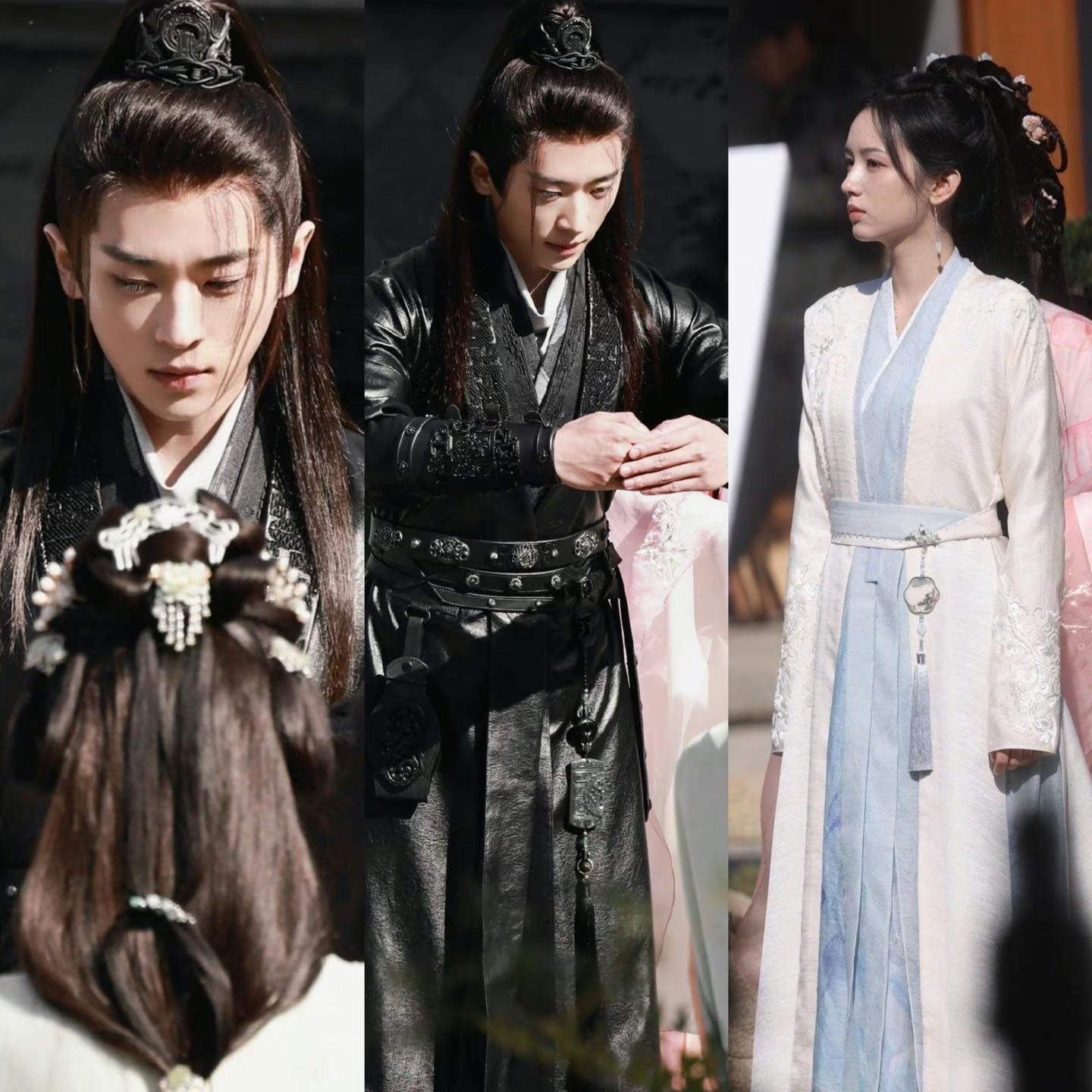 Hé lộ tạo hình của Thừa Lỗi và Châu Dã trong khai máy bộ phim “Cẩm Nguyệt Như Ca”