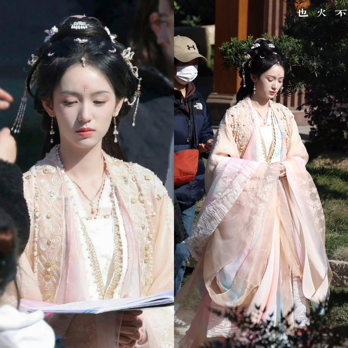 Tạo hình mới của Châu Dã trong phim 'Cẩm Nguyệt Như Ca'.