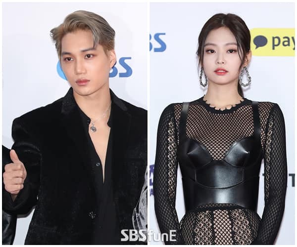 Đến năm 2019, Jennie và Kai (EXO) bị Dispatch 'khui' ảnh bí mật hẹn hò, cả hai công khai nhưng tuyên bố chia tay trong chưa đầy 1 tháng.