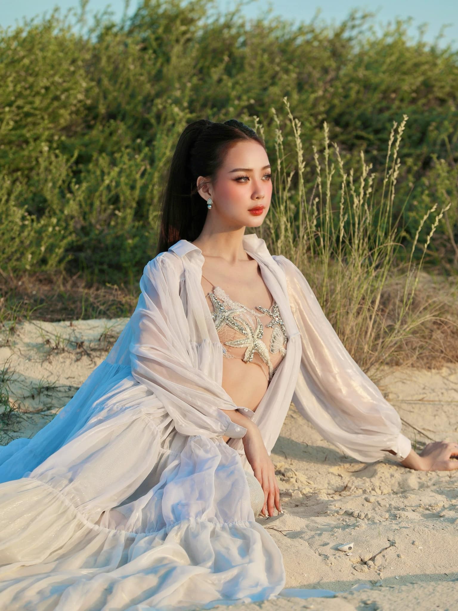 Body nóng bỏng của nàng hậu 'khủng long' nhận được sự chú ý lớn của cộng đồng mạng