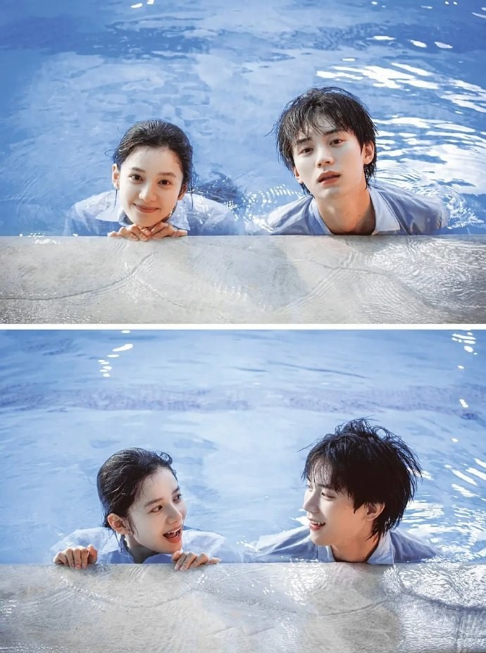 Hình ảnh gần đây của Trương Tịnh Nghi và Chu Dực Nhiên trong phim ''Hoán Vũ'' mang đậm hơi thở thanh xuân