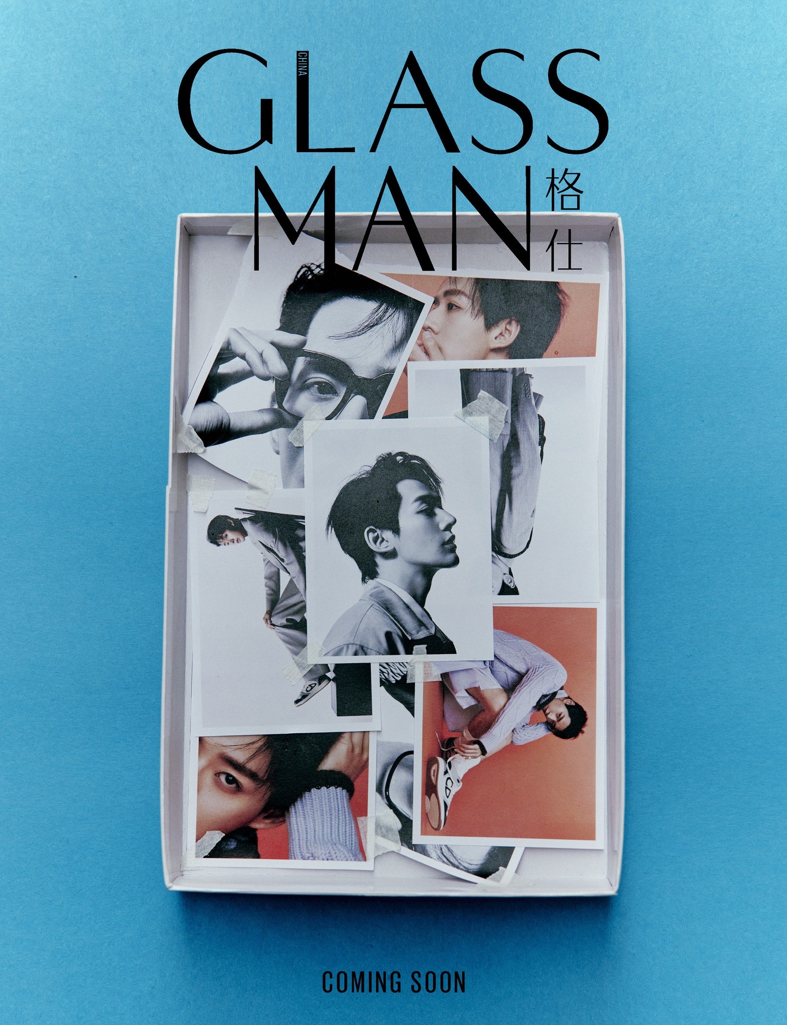 Đặng Vi mở khóa trang bìa tạp chí mới với Glass Man số phát hành mùa đông.