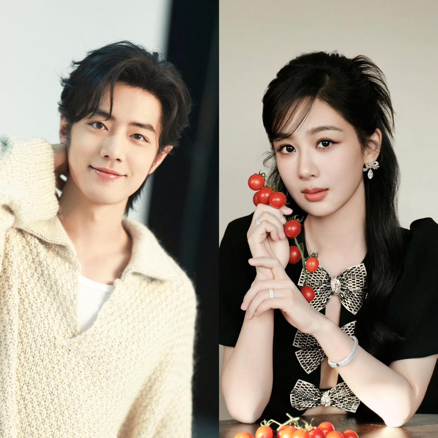 Tencent nhận định hai đỉnh lưu hiện tại của Cbiz: Tiêu Chiến và Dương Tử. Số liệu từ sách trắng giải trí Tencent 2023 công nhận rằng hiện tại, 'nam Tiêu Chiến, nữ Dương Tử' là nhận định chung khi nói về sao lưu lượng.