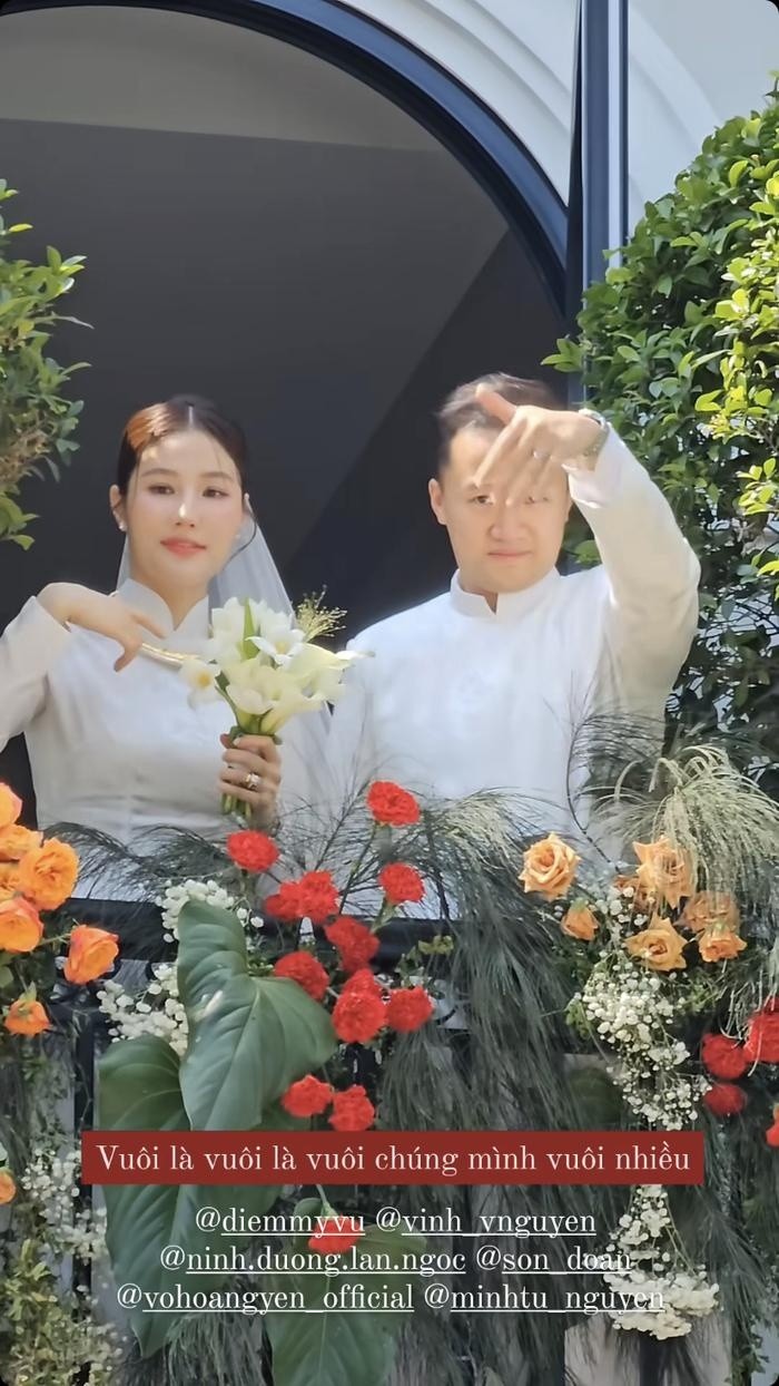 Khoảnh khắc Diễm My 9X tung hoa cưới khiến toàn bộ hội phù dâu hào hứng Khoảnh khắc Diễm My 9X tung hoa cưới khiến toàn bộ hội phù dâu hào hứng