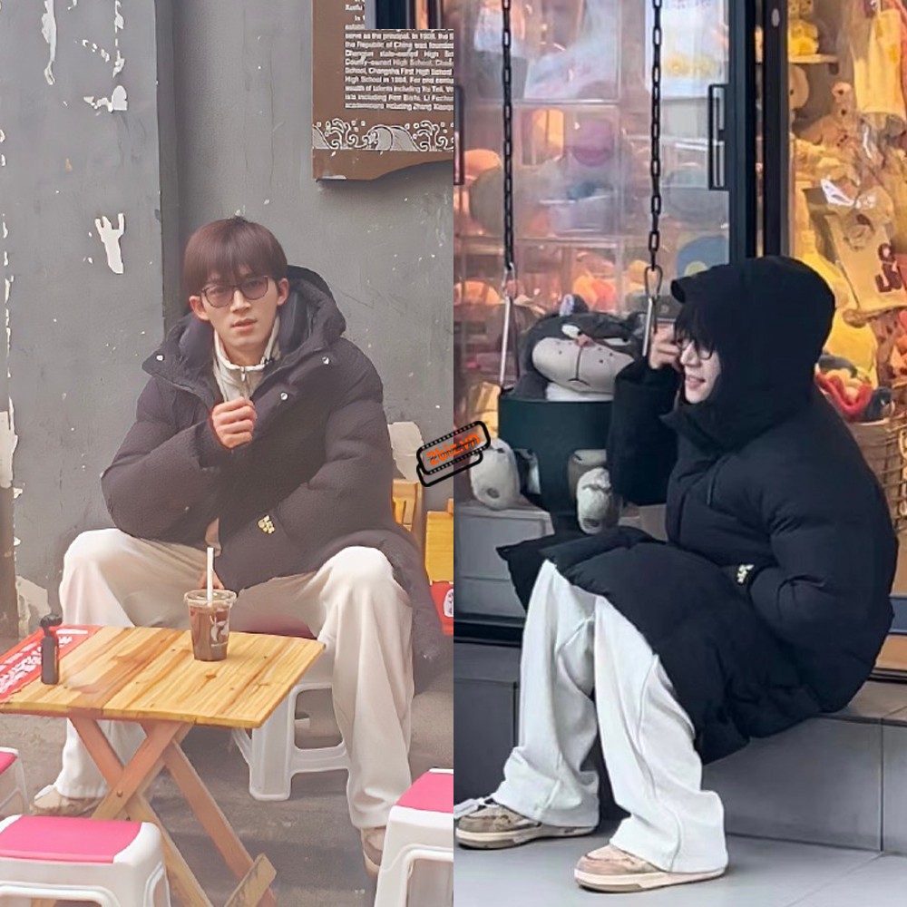 Vương Tinh Việt khiến netizen 'cười bò' trước những hình ảnh đời thường giản dị được 'người qua đường' chụp khi đi uống cà phê.