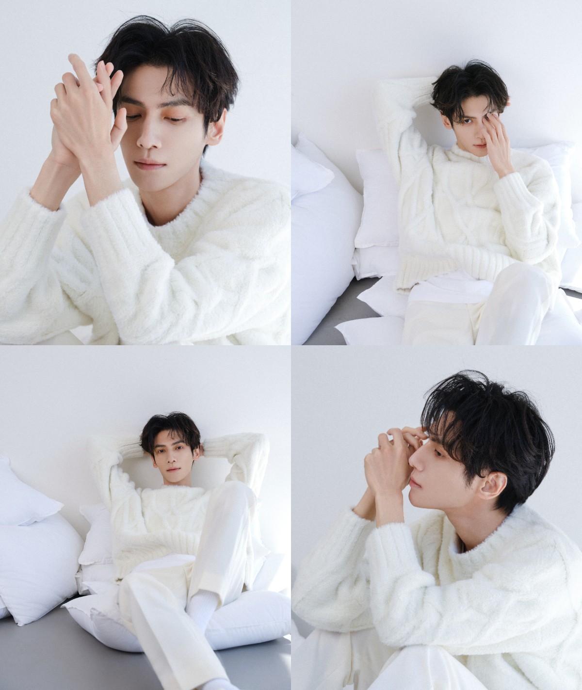 Studio La Vân Hi tung bộ ảnh trắng tinh để kỷ niệm 13 năm ra mắt với tư cách diễn viên.