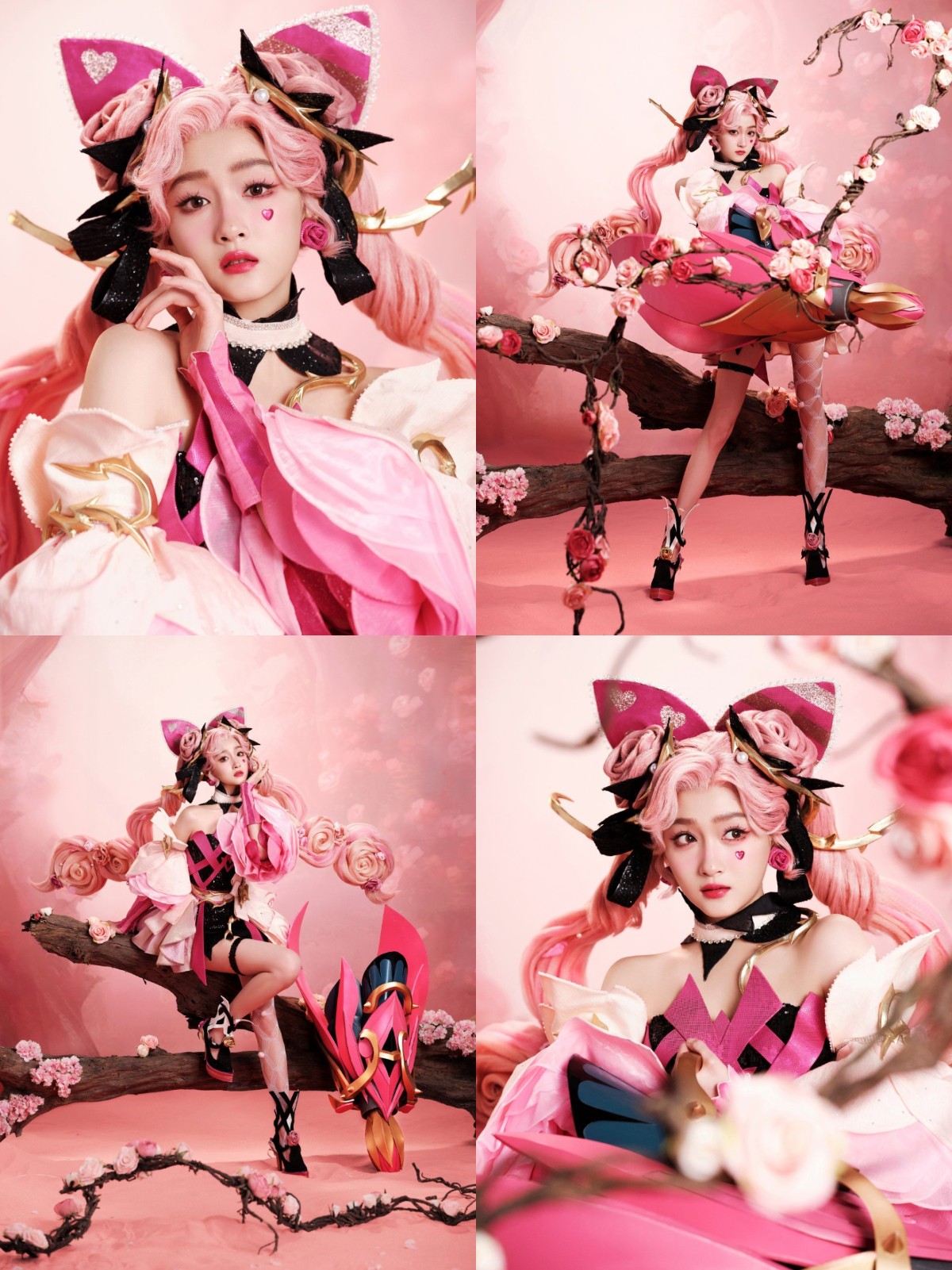 Quan Hiểu Đồng cosplay nhân vật Tôn phu nhân trong 'Vương Giả Vinh Diệu'.