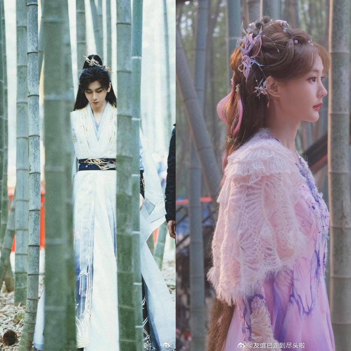 Bộ phim Hồ Yêu Tiểu Hồng Nương phần Vương Quyền chính thức khai máy, tạo hình của cặp đôi diễn viên chính Thành Nghị và Lý Nhất Đồng nhận được sự chú ý lớn của cộng đồng mọt phim Hoa ngữ