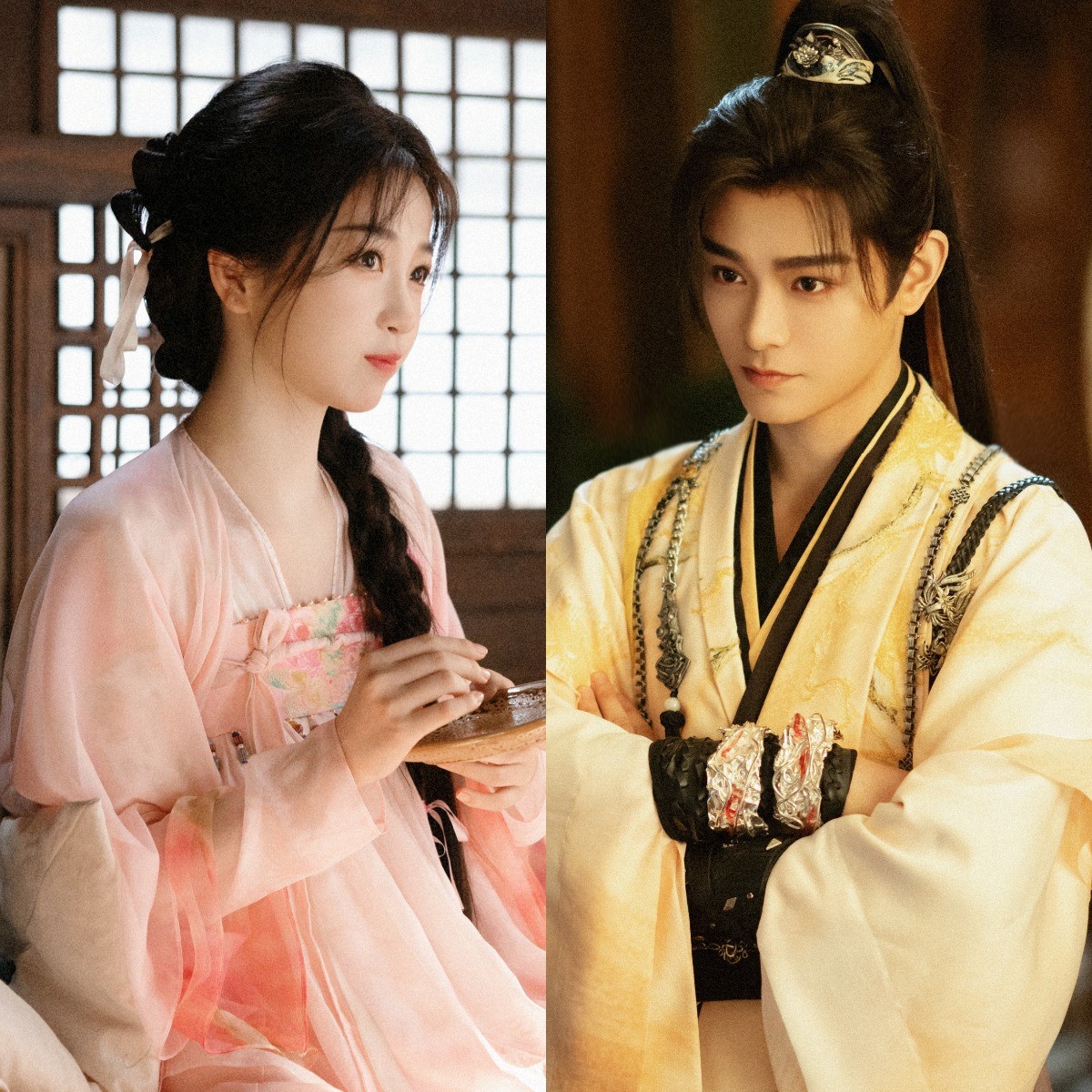 'Vĩnh Dạ Tinh Hà' do Ngu Thư Hân và Đinh Vũ Hề đóng chính tung poster mới.