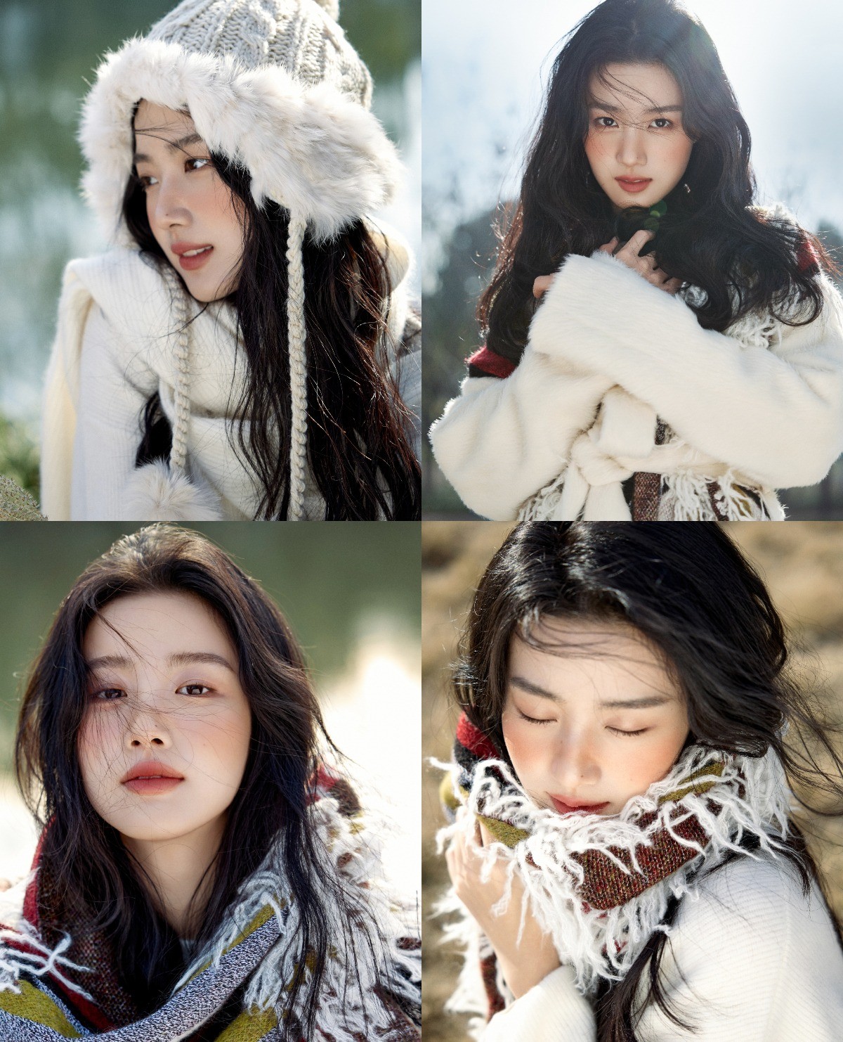 Lư Dục Hiểu xinh đẹp trong bộ ảnh mới được đăng tải trên trang cá nhân.