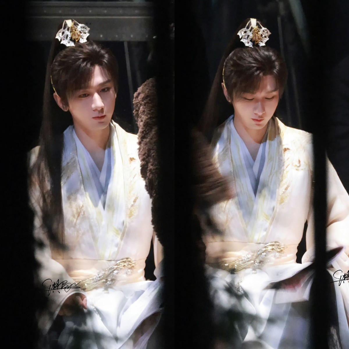 Thành Nghị trên phim trường 'Hồ Yêu Tiểu Hồng Nương: Vương Quyền'.