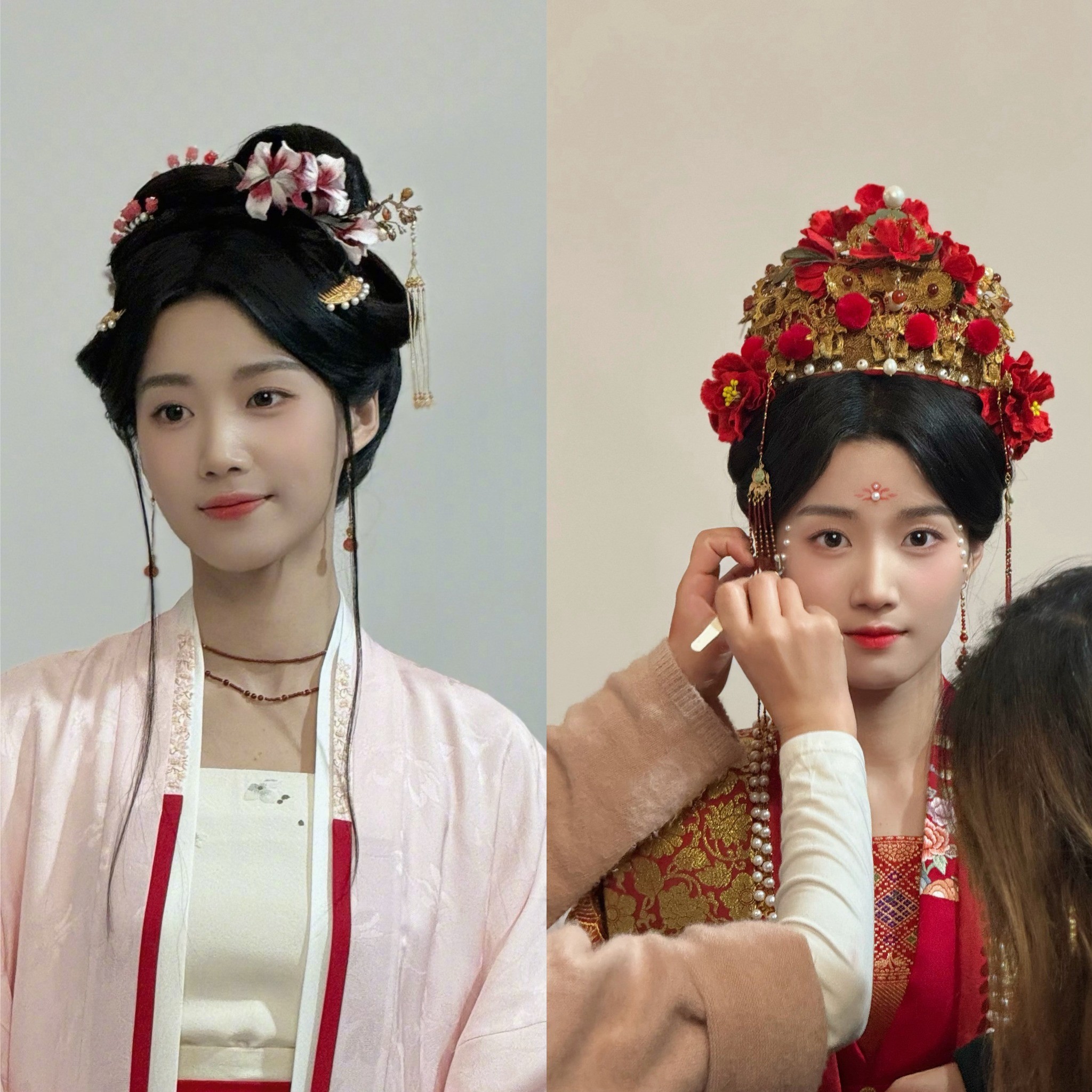 Tạo hình của Lư Dục Hiểu trong 'Ngũ Phúc Lâm Môn'.