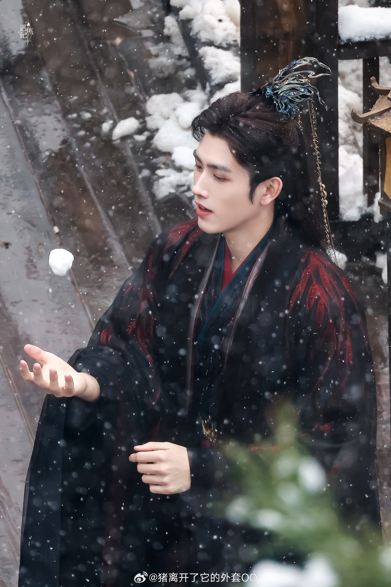 Trần Phi Vũ trên phim trường 'Hiến Ngư'