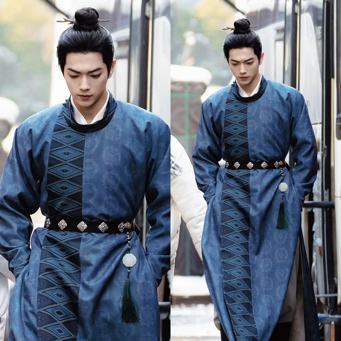 Tạo hình mới của Hứa Khải trong phim 'Tử Dạ Quy'.