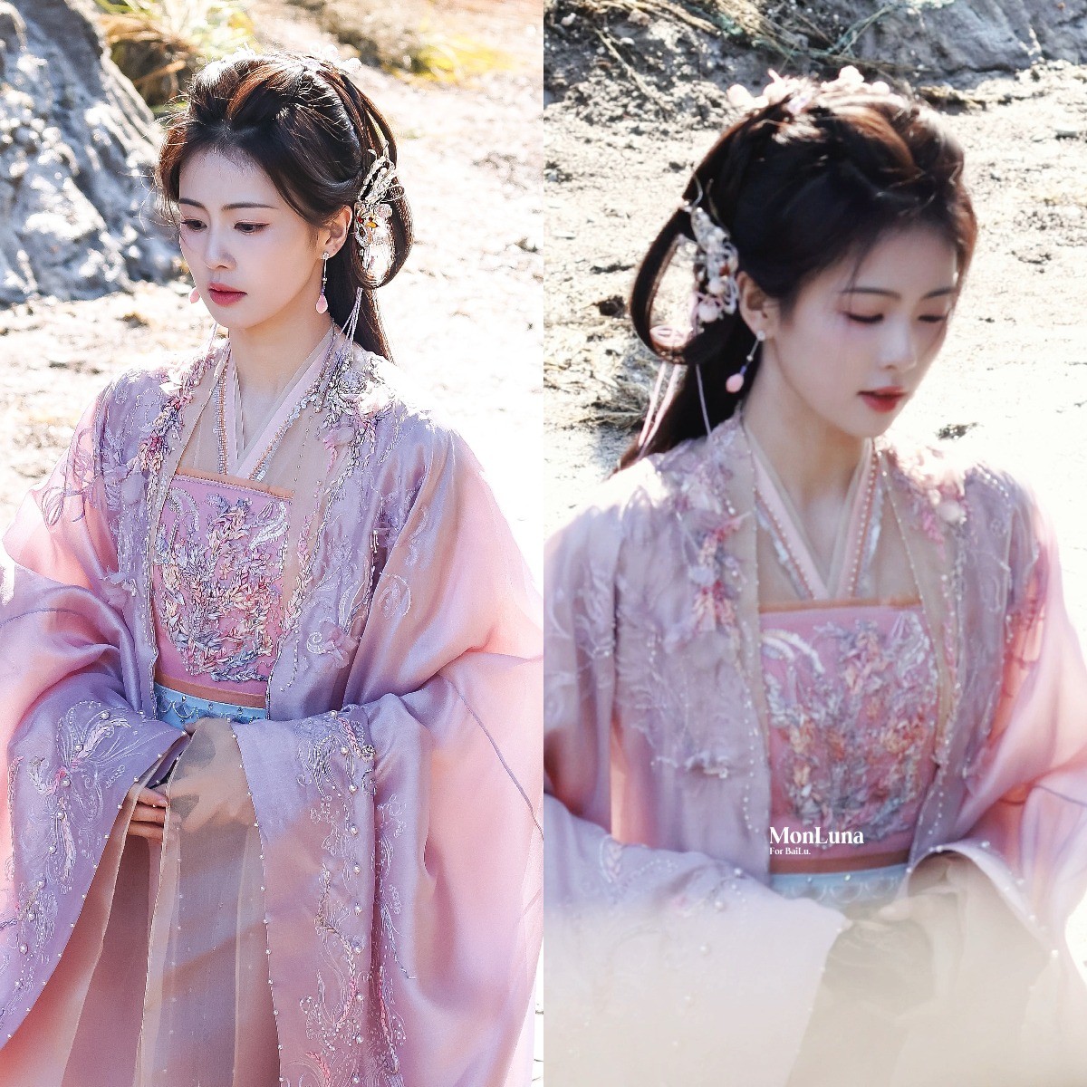 Dân tình xuýt xoa trước tạo hình mới xinh lung linh của Bạch Lộc trong 'Bạch Nguyệt Phạn Tinh' 